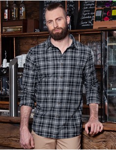 K-BM7-BM8-BM9-Mens Checked Shirt Urban 2